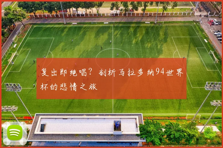 复出即绝唱?剖析马拉多纳94世界杯的悲情之旅