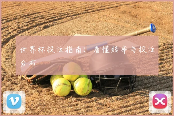 世界杯投注指南:看懂赔率与投注分布